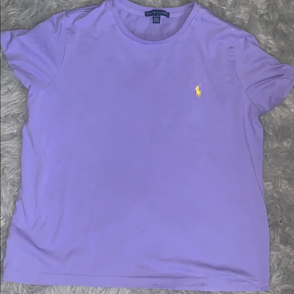 Purple Ralph Lauren top